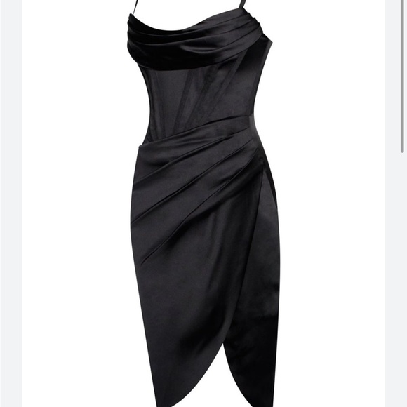 ChiChi London black corset dress - Picture 1 of 4